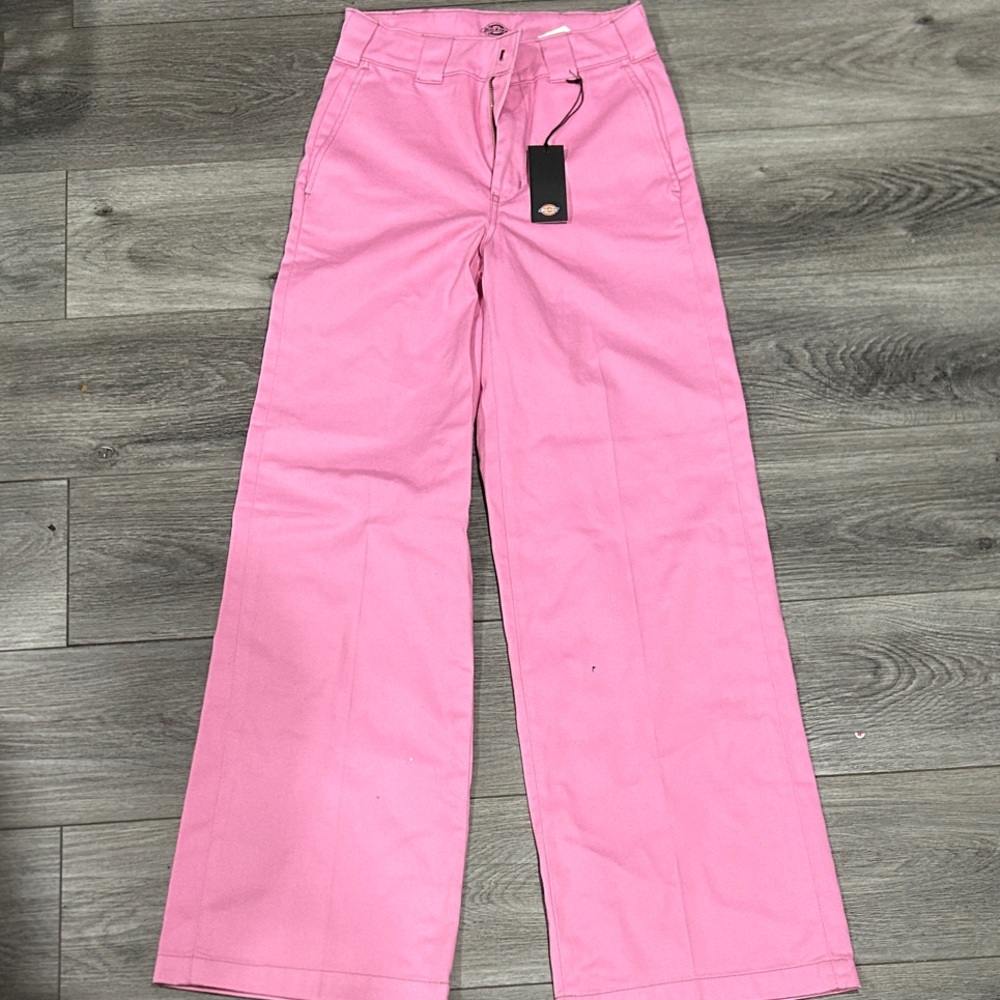 Dickies Pink High-Waisted Pants